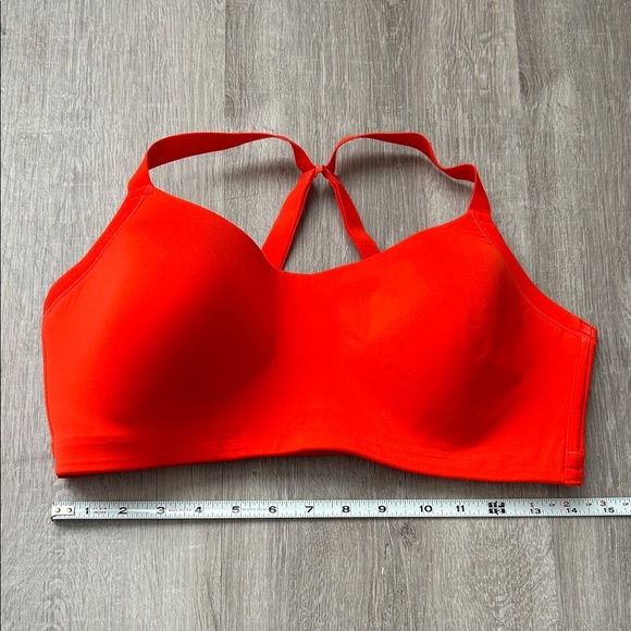 Knix The One&Only Scoop Bra Vibrant Red Sports Bra size XL+ - Picture 1 of 8